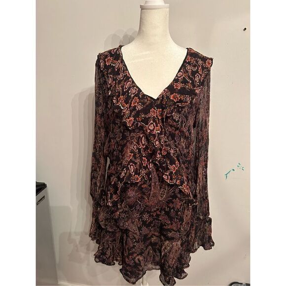 Steve May mini floral dress size L - Picture 1 of 8